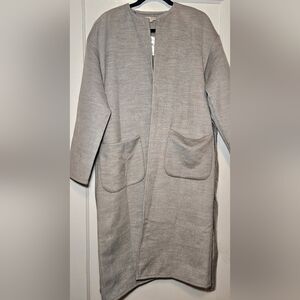 LOFT Light Gray Long Wrap, New With Tags.